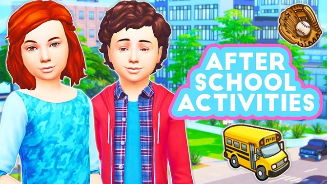 sims 4 after school activity